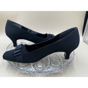 Vintage Magdesians California Kitten Heel | Dark Academia | 80s Boss Lady| Vamp